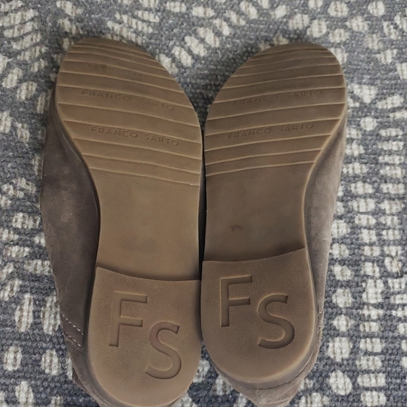 Franco Sarto suede tan flats - Picture 5 of 7